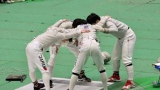 男子サーブル・女子エペが個人と団体でインカレ出場権獲得！