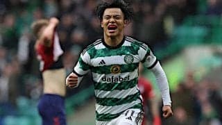 旗手が1G1Aと躍動！キルマーノックに3発快勝のセルティックがリーグ5連勝【スコティッシュ・プレミアシップ】