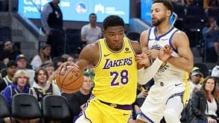 プレシーズンゲーム初戦で八村塁が12得点と奮闘…レイカーズはウォリアーズに黒星