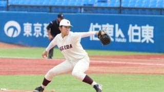 伊藤樹が10奪三振で初完投！　立大から勝ち点を奪う／立大２回戦