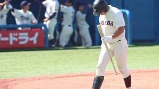 打線が２安打完封負け　明大から勝ち点奪取ならず／明大３回戦