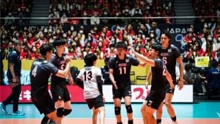 男子日本代表はアメリカにフルセットの末に敗れ2位で大会を終了