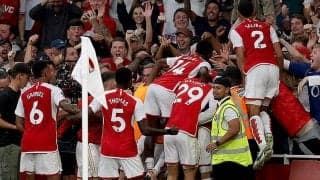 アーセナルがPL12連敗中の天敵シティに8年ぶり白星！　冨安は途中出場でマルティネッリ決勝点の起点に【プレミアリーグ】