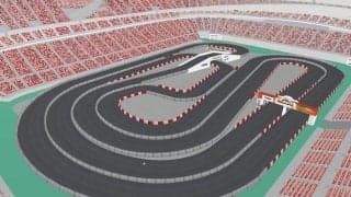 WRCフォーラムエイト・ラリージャパン2023、豊田スタジアム・スーパーSSのコース図を発表