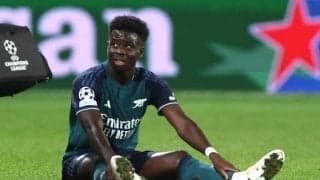 イングランド代表、負傷欠場したサカの代表参加を希望か… アーセナルと交渉中