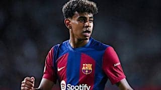 バルセロナの新星FWヤマルが腸腰筋を負傷…スペイン代表は離脱せずキャンプには参加