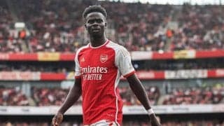 ハムストリング負傷のサカ、イングランド代表の活動を辞退…アーセナルでリハビリへ