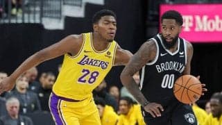 八村塁、プレシーズン2戦目はベンチから19得点…レブロンからのアリウープも披露