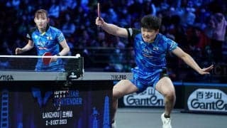 はりひな 今季の国際大会初Vならず。中国の10代最強ペアに激戦の末敗れる【卓球 WTT蘭州】