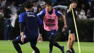 「髪の毛を労りました笑」黒髪にイメチェンした伊東純也、W杯予選前の親善試合2試合に「ゴールに絡みたい」