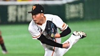 低迷巨人の確かな“希望”…遅咲き右腕「5.75」の脅威　鷹守護神超えの抜群威力