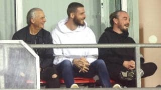 フリーのデ・ヘア、古巣ユナイテッドの女子チームを現地観戦！　クラブ探しは急いでおらずか