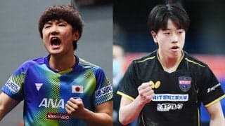 中国の次期エース王楚欽が1位に返り咲き！張本智和4位、篠塚大登34位＜卓球・男子 最新世界ランク＞