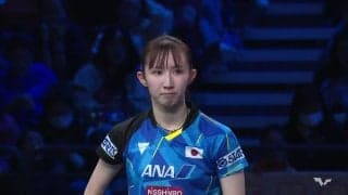 【決勝】張本智和/早田ひな vs 林詩棟/蒯曼｜WTTスターコンテンダー蘭州2023 混合ダブルス