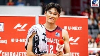 東アジアスーパーリーグ初戦で18得点を挙げた金近廉…中1日も「勝つことができて良かった」と安堵