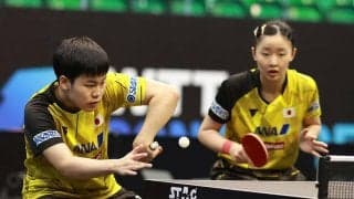 松島輝空・張本美和が世界2位はりひなに大金星！妹・美和が兄・智和を下す【卓球 WTTマスカット】