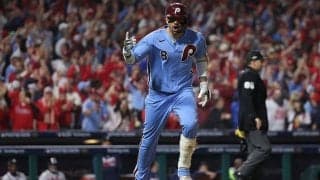 “100勝球団”がまた…最高勝率ブレーブス地区S敗退　フィリーズが14ゲーム差から下克上