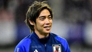 「ここ仲良いの知らんかった」日本代表・伊東純也に「たくま、挨拶ないよ」と浅野との”挨拶シーン”が話題！「緩くて笑う」「このやり取り好き」の声