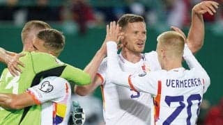 ベルギー代表がユーロ出場権獲得！　36歳ヴェルトンゲンは世代交代を実感 「新世代がひとつの目標を成し遂げた」
