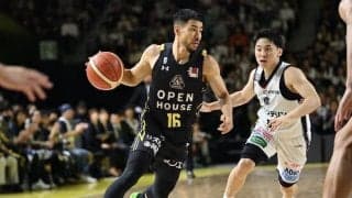 群馬が1点差で逃げ切りホーム開幕2連勝…河村勇輝が40得点と爆発も横浜BCは雪辱ならず