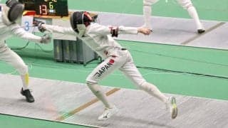 男子エペは法大に苦しみ悔しい７位…女子サーブル涙の初戦敗退