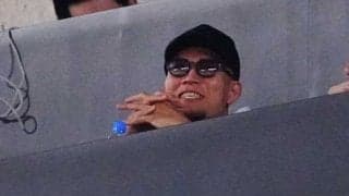 メッツ千賀滉大がZOZOマリンに電撃観戦　古巣ソフトバンクの戦い見守る