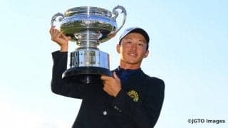 岩﨑亜久竜「人生で一番幸せです」　日本オープンでツアー初優勝
