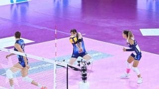 石川真佑がチーム最多23得点 攻守で健闘もチームは悔しい逆転負け