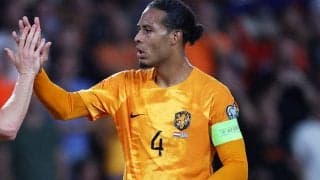 ファン・ダイクが後半ATにPK弾、ギリシャとの上位対決を制したオランダが2位浮上【ユーロ2024予選】