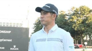 中島啓太がZOZOチャンピオンシップへ意気込み「状態は良いと思うので楽しみ」