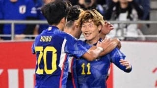 日本代表、W杯予選前を6連勝締め！　古橋亨梧の神戸凱旋弾に伊東純也の一発でチュニジアにリベンジ【キリンチャレンジカップ2023】