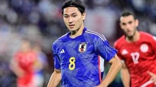 【”森保ジャパン”に帰ってきた南野拓実の存在証明(1)】「ハングリーな気持ちがまたギラギラして代表に来た」と語る南野が、「自分の調子がいい時のバロメータ」と説明する動き