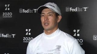 中島啓太は3オーバー出遅れ　2日目は「イーブンパーに戻せるように」