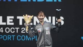 エース・早田ひなが今季2度目のV！兄妹対決制した松島／張本の超新星ペアが堂々の準優勝【卓球 WTTマスカット／結果まとめ】