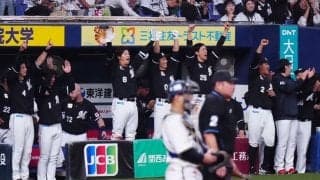 ロッテ、9回に劇的逆転で初勝利　CSファイナル第2戦…安田また大暴れ＆山口が決勝犠飛
