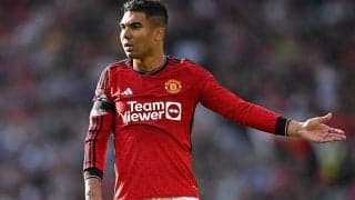 代表戦で負傷のカゼミロがシェフィールド・U戦を欠場、マンチェスター・ダービーでの復帰目指す