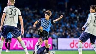 「解説も叫んでしまうゴラッソ！」J1川崎の福岡戦逆転ゴールが「シュートコースバケモンすぎないか」と話題に！「配慮が見られる。大人な対応」とゴール後の喜び方も注目される