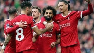 後半サラー2発のリバプールが10人エバートンとのマージーサイドダービー制す！　遠藤航は出番なし【プレミアリーグ】