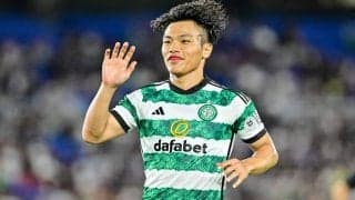 「旗手のフリックが巧い」古橋亨梧の得点を導いた旗手怜央の“華麗なオシャレパス”が大絶賛！ 日本代表のポリバレントプレイヤーが見せた圧巻のプレー