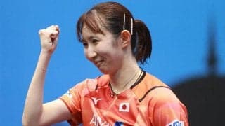 早田ひな 2週連続V王手！15歳張本美和に貫禄逆転勝ちで決勝進出【卓球 WTTアンタルヤ】