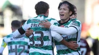 「強烈な一撃」「岩田は素晴らしい」岩田智輝がセルティック移籍後初ゴール！ 古橋亨梧、前田大然はゴール、旗手怜央はアシストと日本人4人がゴールに絡む大活躍