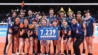 VリーグはV1女子も開幕　久光が新アリーナで連日7000人超の観客を前に連勝を飾る