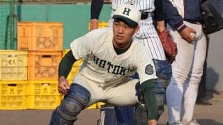 「世代ナンバーワン捕手」と評された堀柊那はドラフト指名なるか　報徳学園での3年間は「バッティングは出しきれなかった」