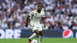 CLやクラシコ前にレアルMFカマヴィンガが負傷？ ブラガ戦前日のトレーニングを途中離脱