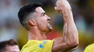 C・ロナウドがオルンガ擁すアル・ドゥハイルとのACLで2G1A！　2得点はどれも逆足のファインゴール