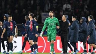 3得点完勝でグループ首位浮上のPSG、エンリケ監督「選手たちが解放された」