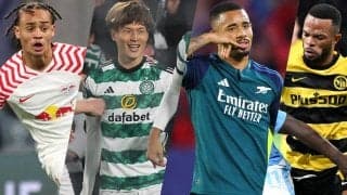 スーパーゴールの中に古橋亨梧のゴールも！ アトレティコ戦のパーフェクトゴールが第3節のベストゴール候補に！