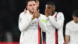 PSG相手の3失点完敗に「腹立たしい」 ミラン主将は苛立ち隠さず