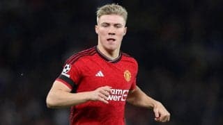 ユナイテッドの新ストライカー、ホイルンドが着実な成長誓う「まだ20歳で完成形ではない」