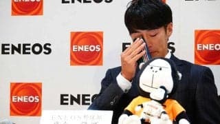 指名漏れで「声掛けられず」　無言の車から3年…涙のドラ1指名に元燕の父も万感